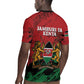Jamhuri Ya Kenya Rugby Jersey African Lion - Coat Of Arms