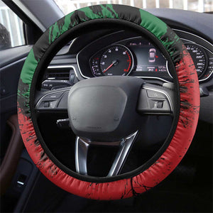 Jamhuri Ya Kenya Steering Wheel Cover African Lion - Coat Of Arms