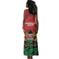 Jamhuri Ya Kenya Tank Maxi Dress African Lion - Coat Of Arms