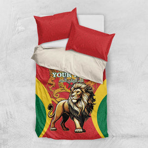 Personalised Morocco Bedding Set Barbary Lion - Proclamation Day