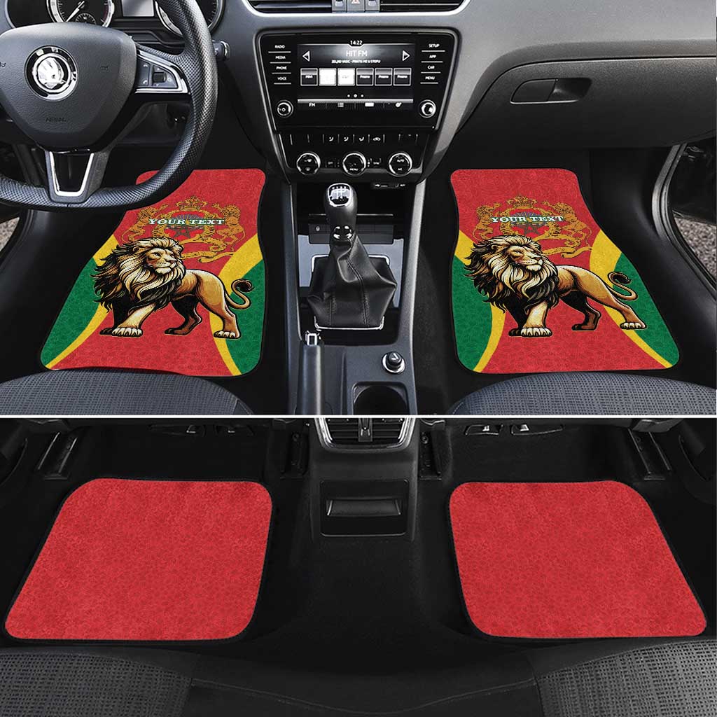 Personalised Morocco Car Mats Barbary Lion - Proclamation Day