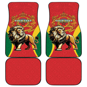 Personalised Morocco Car Mats Barbary Lion - Proclamation Day