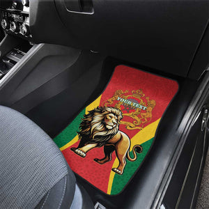 Personalised Morocco Car Mats Barbary Lion - Proclamation Day