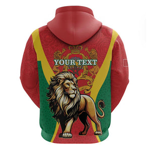 Personalised Morocco Hoodie Barbary Lion - Proclamation Day