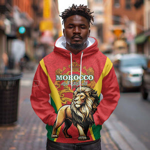 Personalised Morocco Hoodie Barbary Lion - Proclamation Day