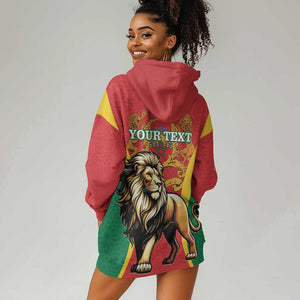 Personalised Morocco Hoodie Dress Barbary Lion - Proclamation Day