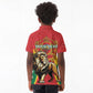 Personalised Morocco Kid Polo Shirt Barbary Lion - Proclamation Day
