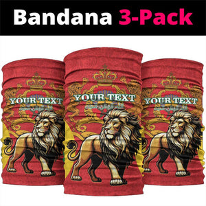 Personalised Morocco Neck Gaiter Barbary Lion - Proclamation Day LT15