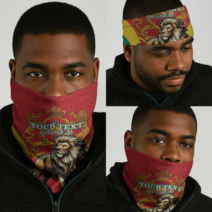 Personalised Morocco Neck Gaiter Barbary Lion - Proclamation Day LT15