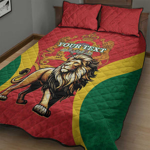 Personalised Morocco Quilt Bed Set Barbary Lion - Proclamation Day