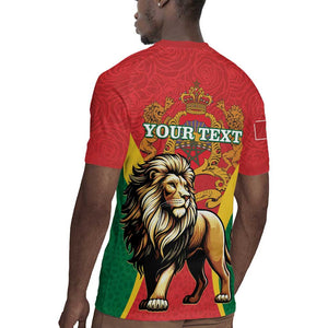 Personalised Morocco Rugby Jersey Barbary Lion - Proclamation Day