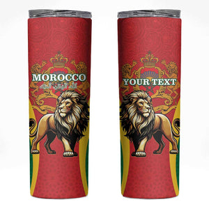 Personalised Morocco Skinny Tumbler Barbary Lion - Proclamation Day