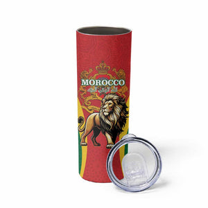 Personalised Morocco Skinny Tumbler Barbary Lion - Proclamation Day