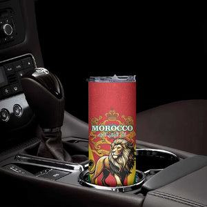 Personalised Morocco Skinny Tumbler Barbary Lion - Proclamation Day