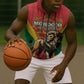 Personalised Morocco Sleeveless Zip Hoodie Barbary Lion - Proclamation Day - African Pride