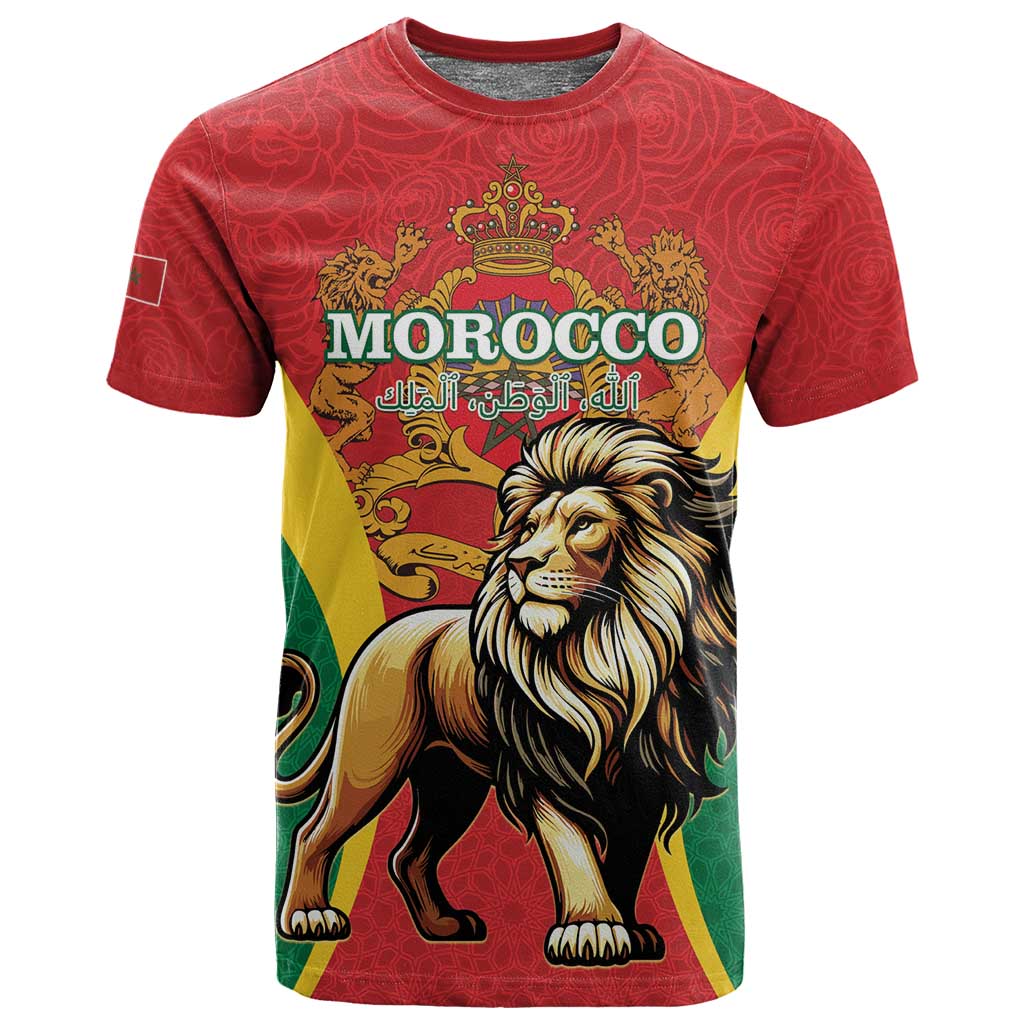 Personalised Morocco T shirt Barbary Lion - Proclamation Day