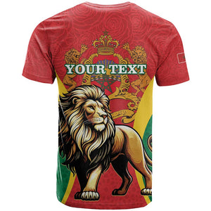 Personalised Morocco T shirt Barbary Lion - Proclamation Day