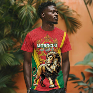 Personalised Morocco T shirt Barbary Lion - Proclamation Day