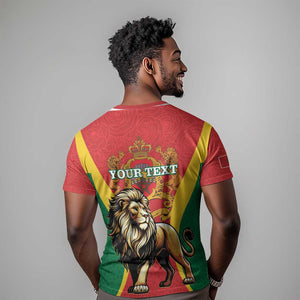 Personalised Morocco T shirt Barbary Lion - Proclamation Day