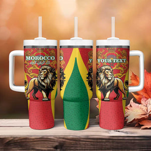 Personalised Morocco Tumbler With Handle Barbary Lion - Proclamation Day