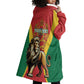 Personalised Morocco Wearable Blanket Hoodie Barbary Lion - Proclamation Day