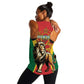 Personalised Morocco Women Racerback Tank Barbary Lion - Proclamation Day