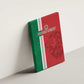 Custom Afro Morocco Football Canvas Wall Art With Islamic Pattern