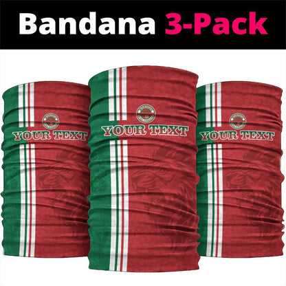 Custom Afro Morocco Football Neck Gaiter Islamic Pattern LT15