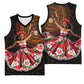 Ladies Sega Dance Basketball Jersey Paisley Mix African Pattern LT15