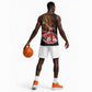 Ladies Sega Dance Basketball Jersey Paisley Mix African Pattern LT15