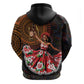 Ladies Sega Dance Hoodie Paisley Mix African Pattern