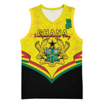 Personalised Afro Ghana Basketball Jersey 68th Anniversary Independence LT15