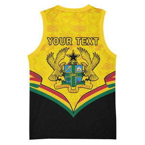 Personalised Afro Ghana Basketball Jersey 68th Anniversary Independence LT15
