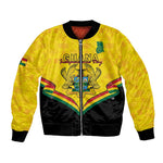 Personalised Afro Ghana Bomber Jacket 68th Anniversary Independence