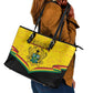 Afro Ghana Leather Tote Bag 68th Anniversary Independence