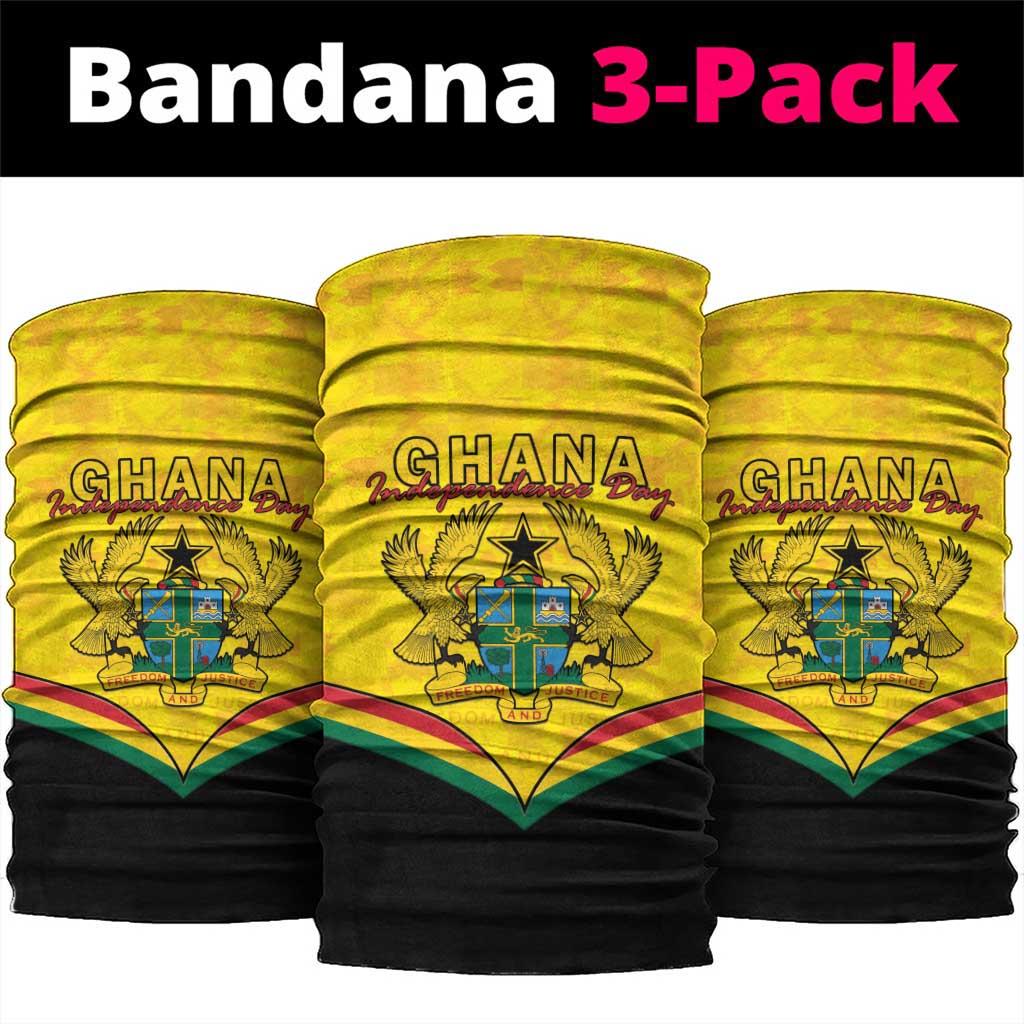 Afro Ghana Neck Gaiter 68th Anniversary Independence LT15