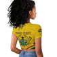 Personalised Afro Ghana Raglan Cropped T shirt 68th Anniversary Independence