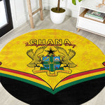 Afro Ghana Round Carpet 68th Anniversary Independence