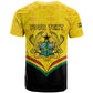 Personalised Afro Ghana T shirt 68th Anniversary Independence