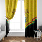 Afro Ghana Window Curtain 68th Anniversary Independence