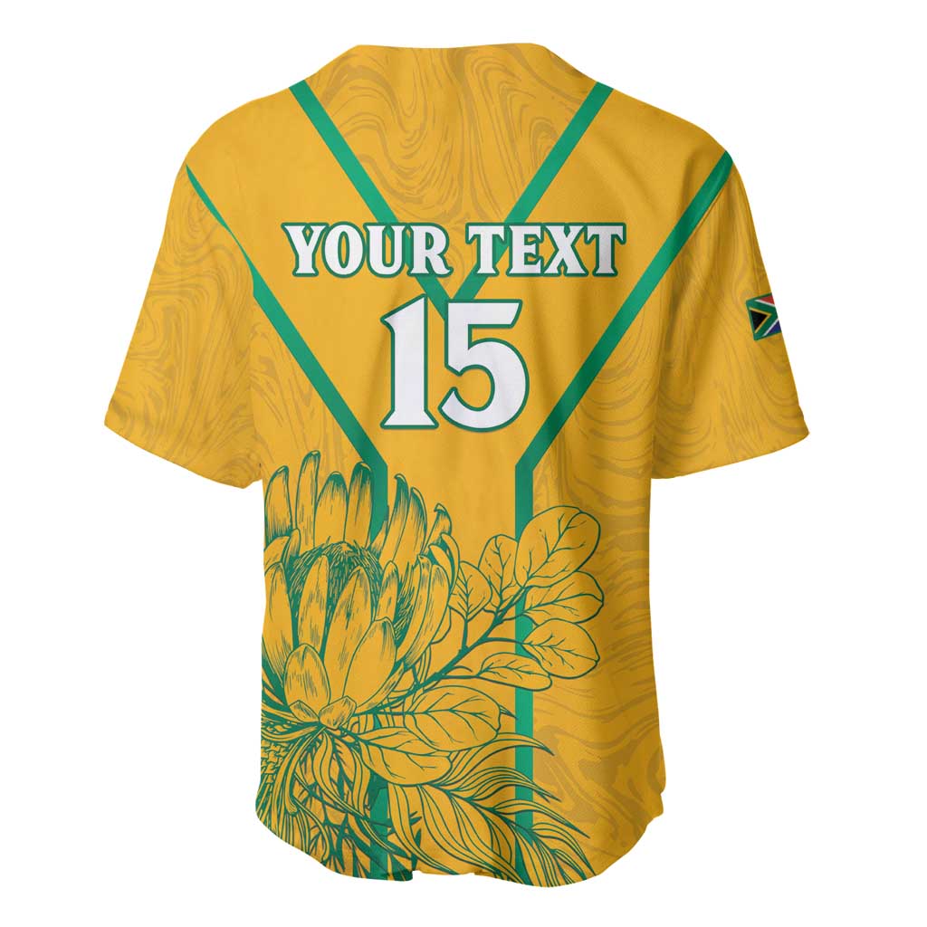 Custom Afro South Africa Soccer Baseball Jersey Go Champions