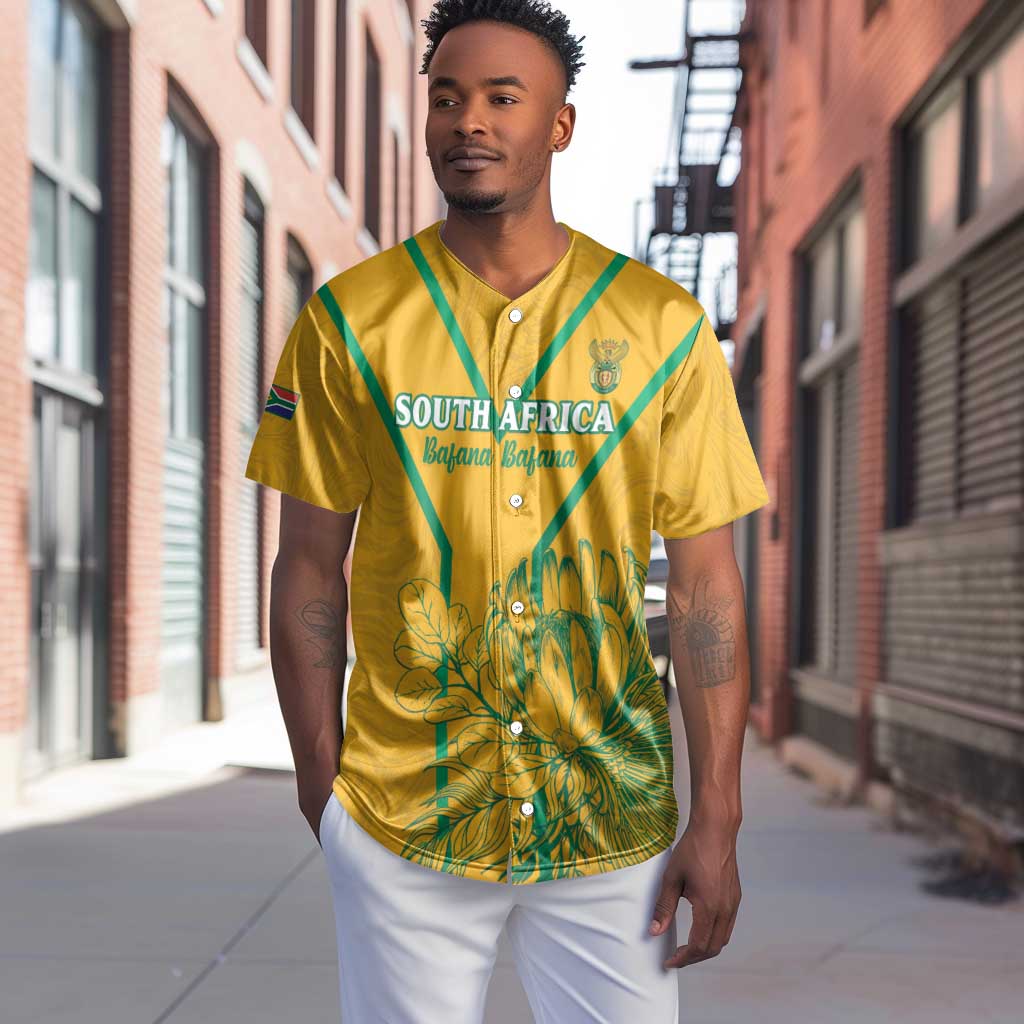 Custom Afro South Africa Soccer Baseball Jersey Go Champions