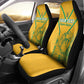 Custom Afro South Africa Soccer Car Seat Cover Go Champions