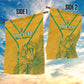 Custom Afro South Africa Soccer Garden Flag Go Champions