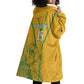 Custom Afro South Africa Soccer Wearable Blanket Hoodie Go Champions