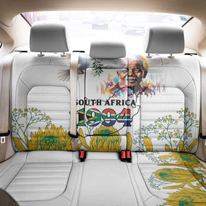 Afro South Africa Freedom Day Back Car Seat Cover Nelson Mandela