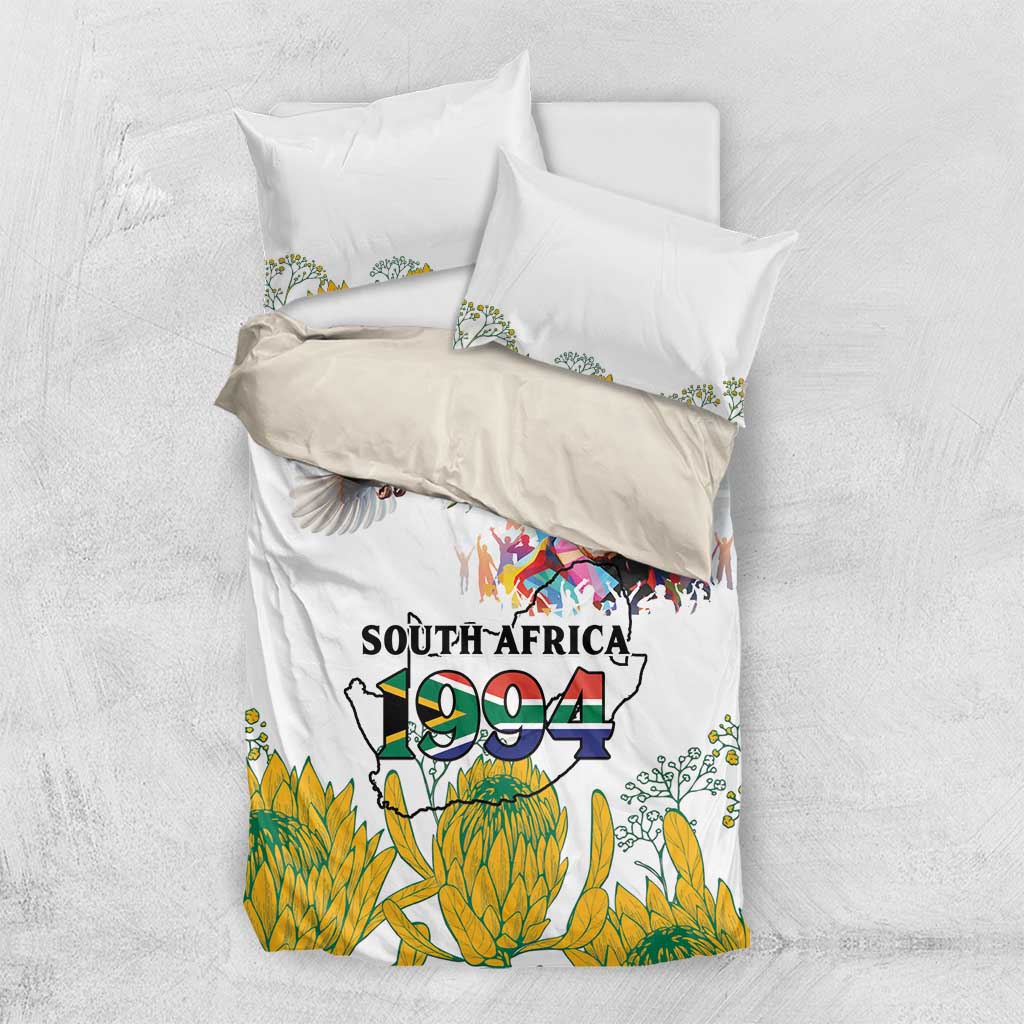 Afro South Africa Freedom Day Bedding Set Nelson Mandela