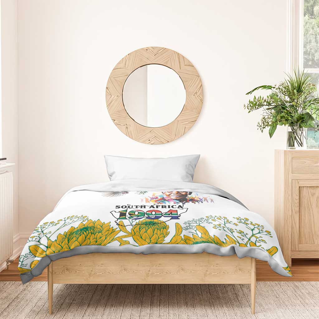 Afro South Africa Freedom Day Bedding Set Nelson Mandela