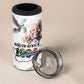 Afro South Africa Freedom Day 4 in 1 Can Cooler Tumbler Nelson Mandela