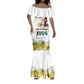 Afro South Africa Freedom Day Mermaid Dress Nelson Mandela